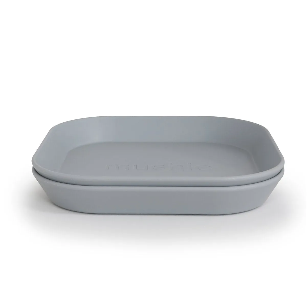 Square Dinnerware Plates, Set of 2 (Cloud)