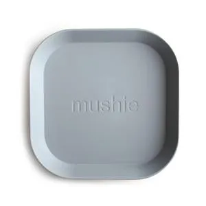 Square Dinnerware Plates, Set of 2 (Cloud)