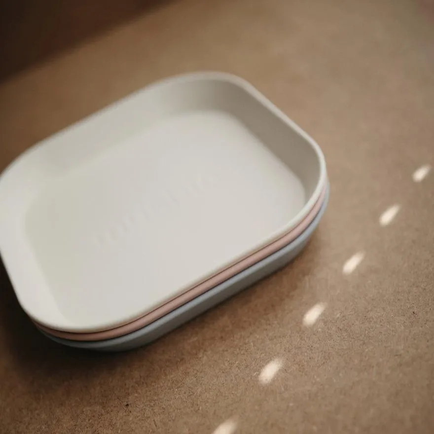 Square Dinnerware Plates [Set of 2]