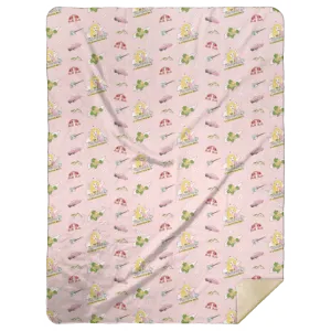 Tennessee (Pink) Plush Throw Blanket 60x80