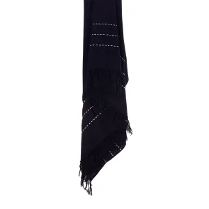 Throw Black Amirah Linen