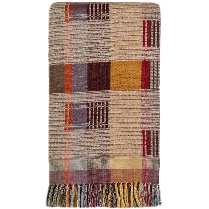 Throw<br />Fence<br />Wool & Tussar Silk
