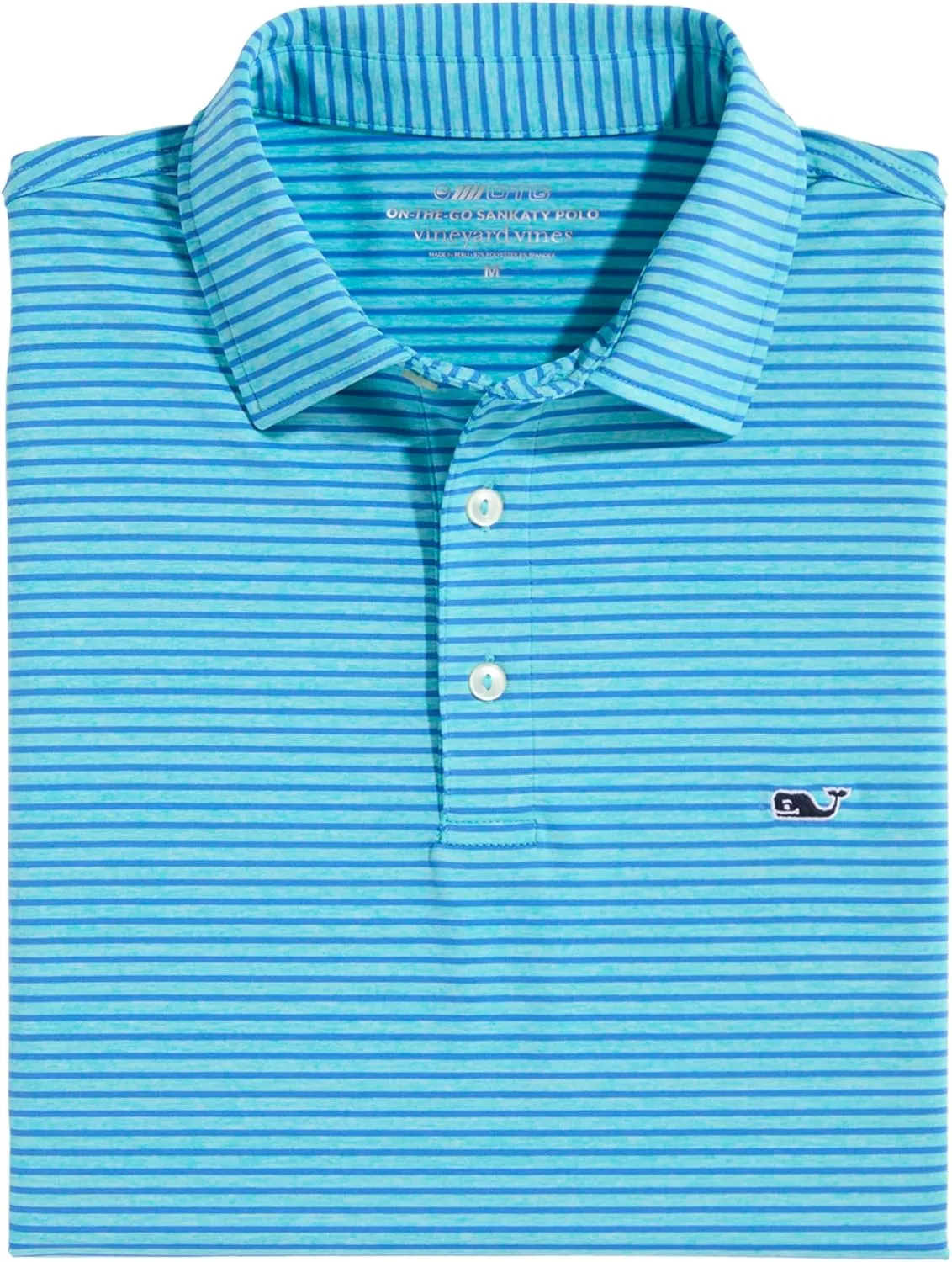 vineyard vines Men's Bradley Stripe Sankaty Polo