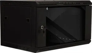 Wall Mount Cabinet Rack, 17" Deep, 6U