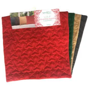 Wholesale 18" Holiday Velvet Feel Cushion Cover