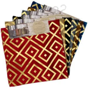 Wholesale 18" Velvet golden square dots Cushion Cover