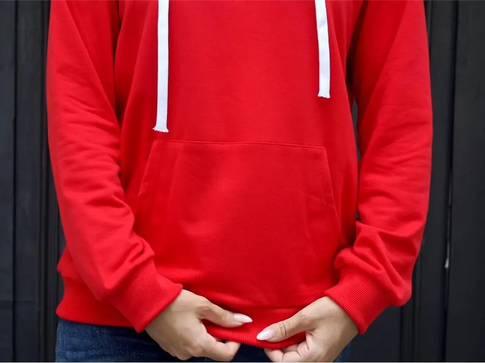 Women Hoodies Pullover Casual Thin Sweatshirts with Pockets Loose Fit Long Sleeve Drawstring Design Hoody Sweatshirt