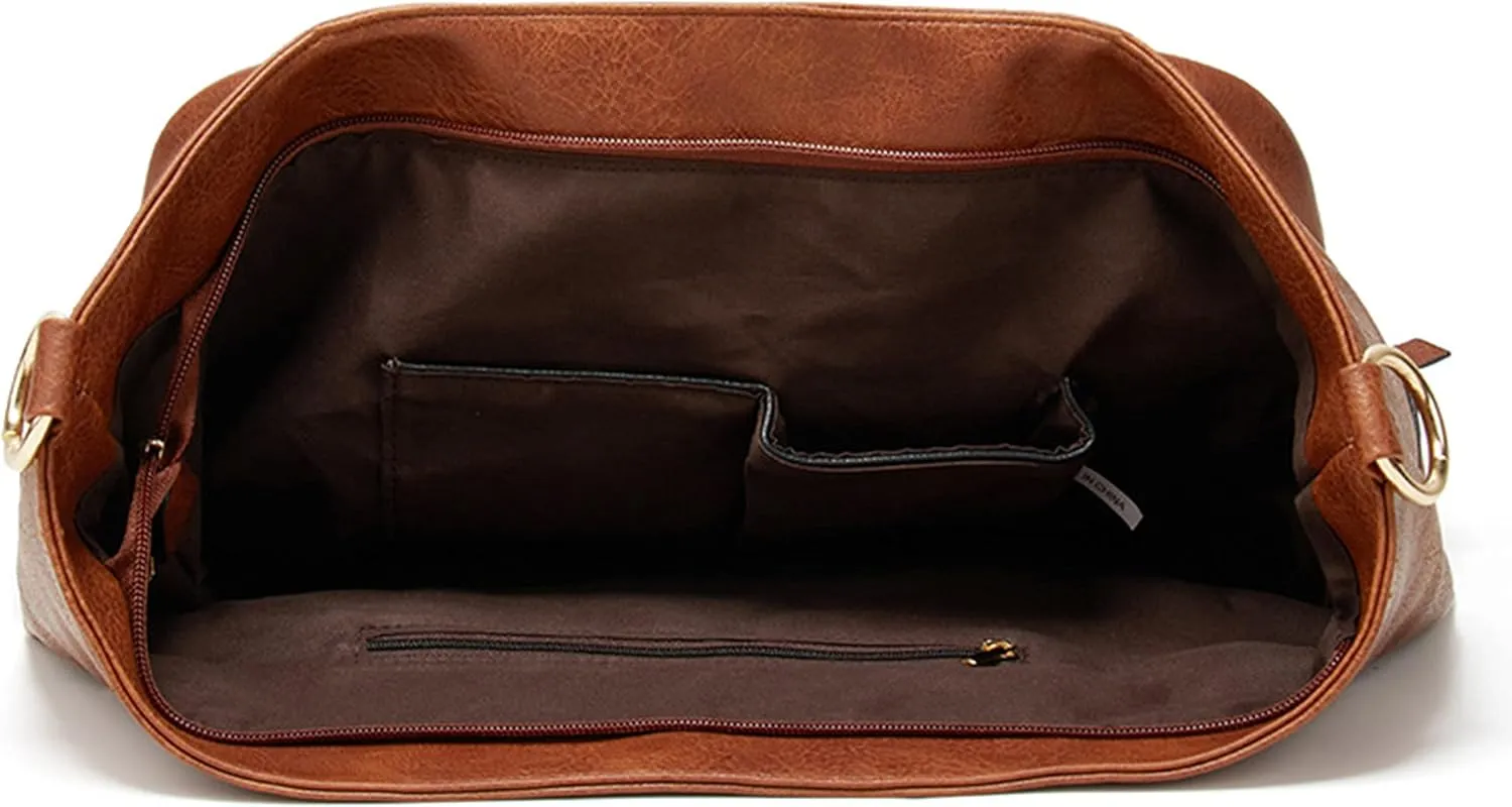 Women's Handbags Female Bucket Shoulder Bags for Travel Feminine Retro Leather Large Messenger bag