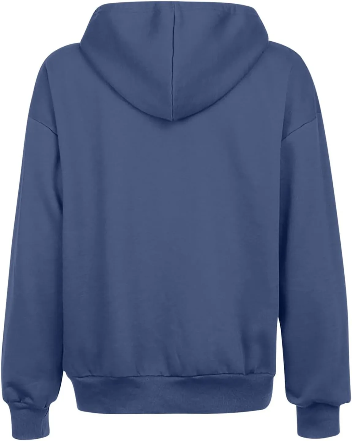 Womens Oversized Zip Up Hoodie Trendy Drawstring Long Sleeve Fall Jackets Casual Teen Girls Y2k Hooded Sweatshirts