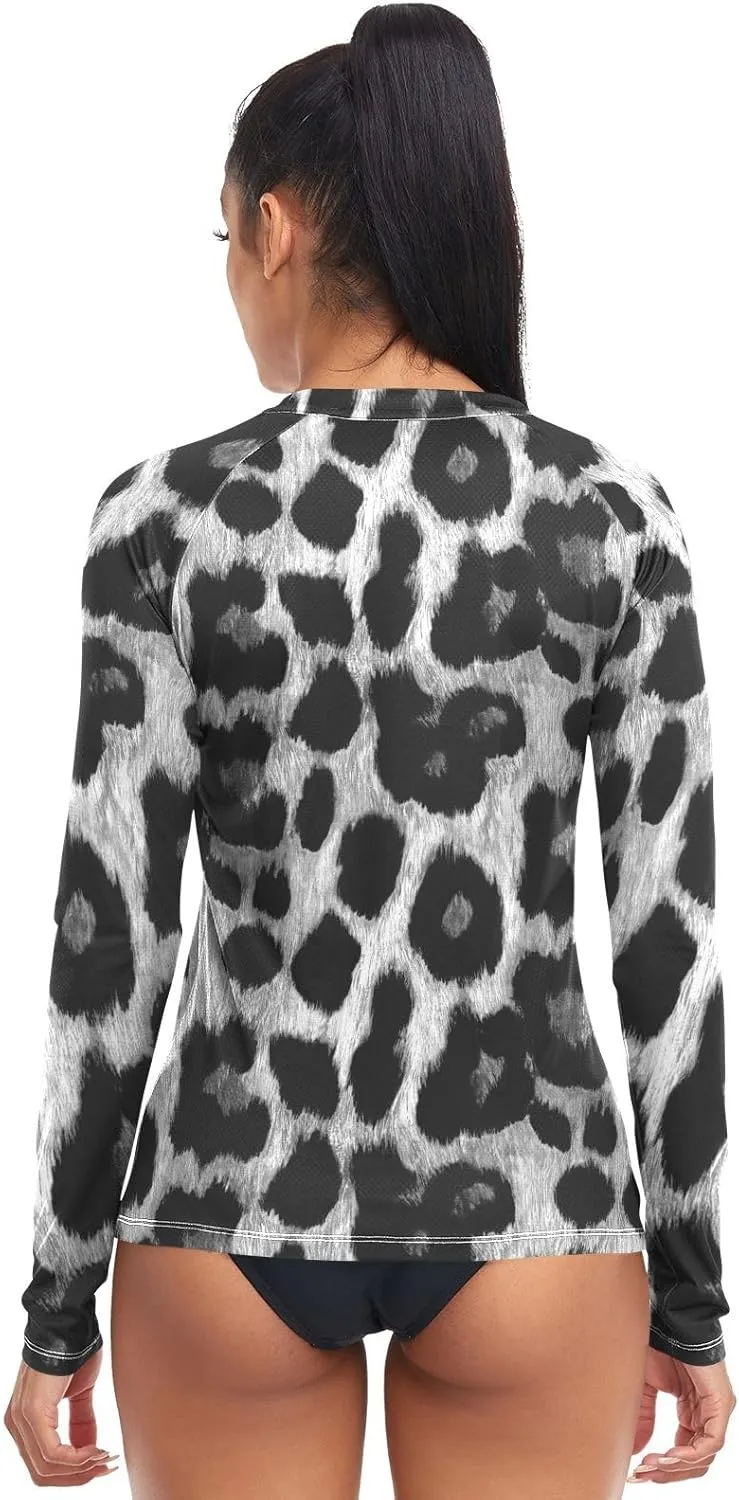 Women's Rash Guard Shirts, UPF 50  Long Sleeve Swimsuit Top Bathing Suit XS-XXL