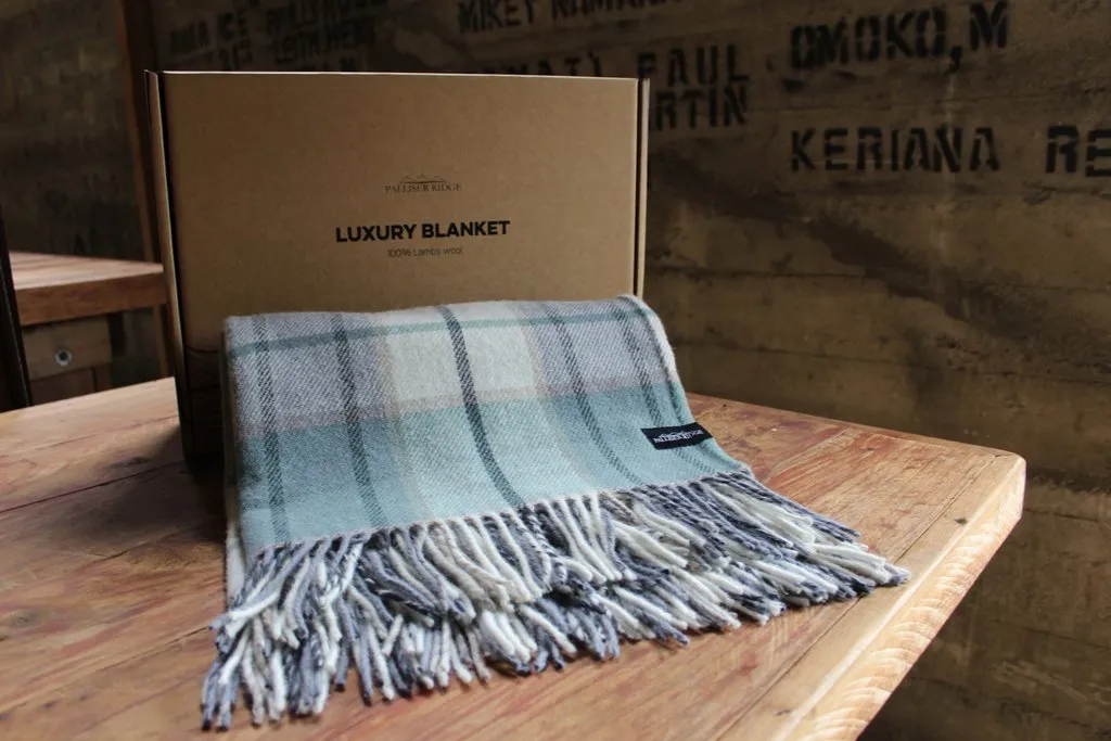 Wool Blanket Large Check/Twill (Other Colour Options)