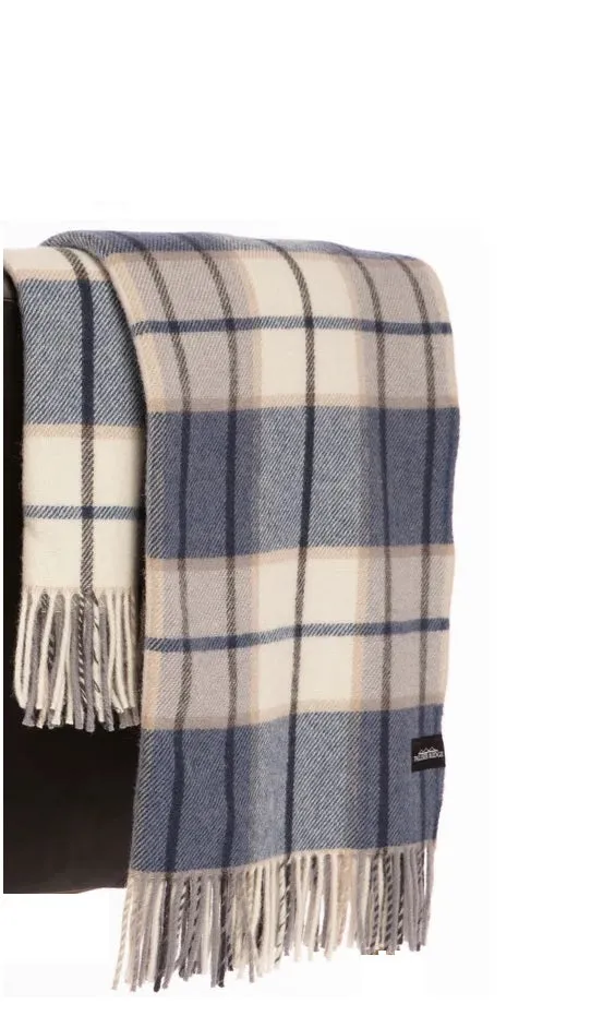 Wool Blanket Large Check/Twill (Other Colour Options)